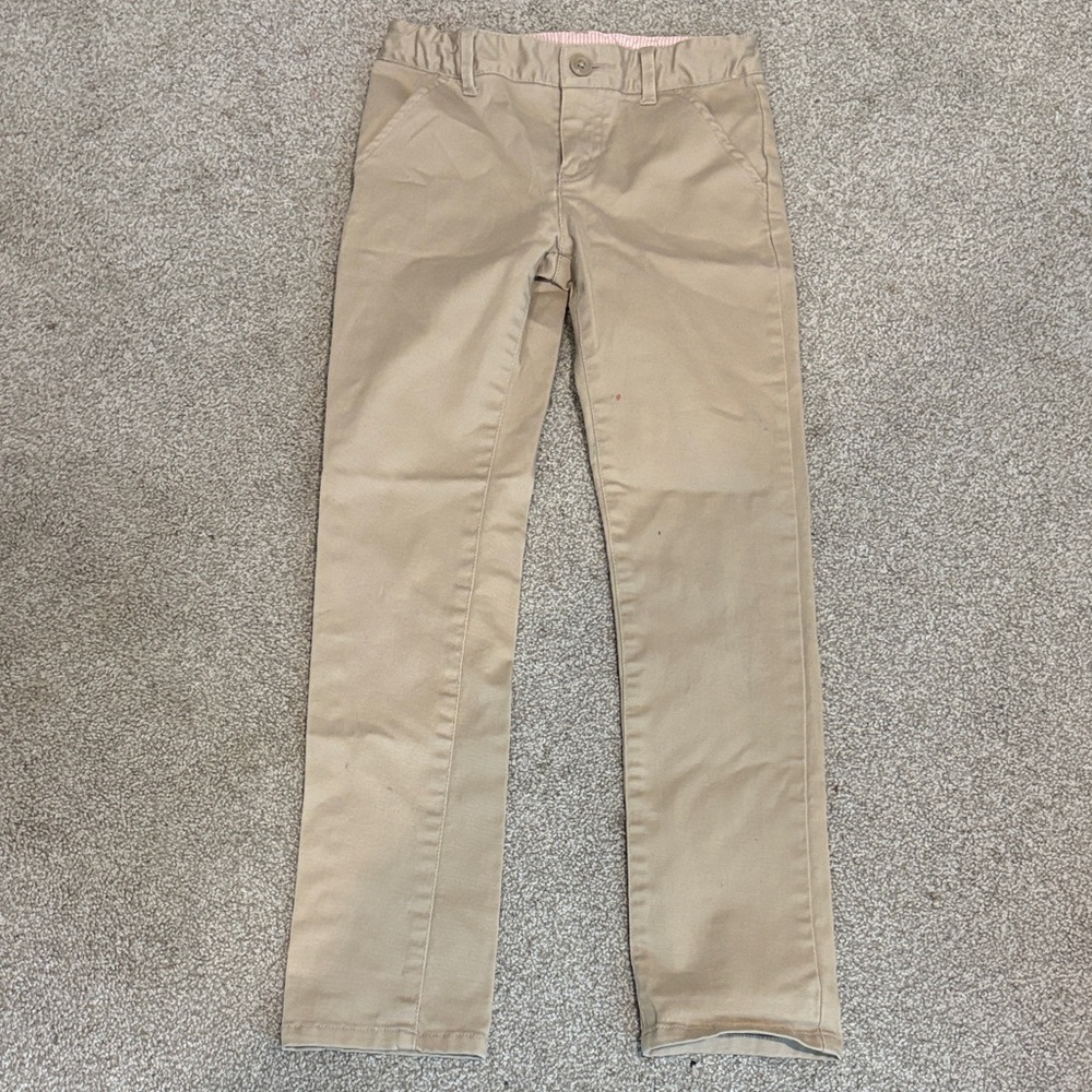 Girl Classic Chino Pants in Beige